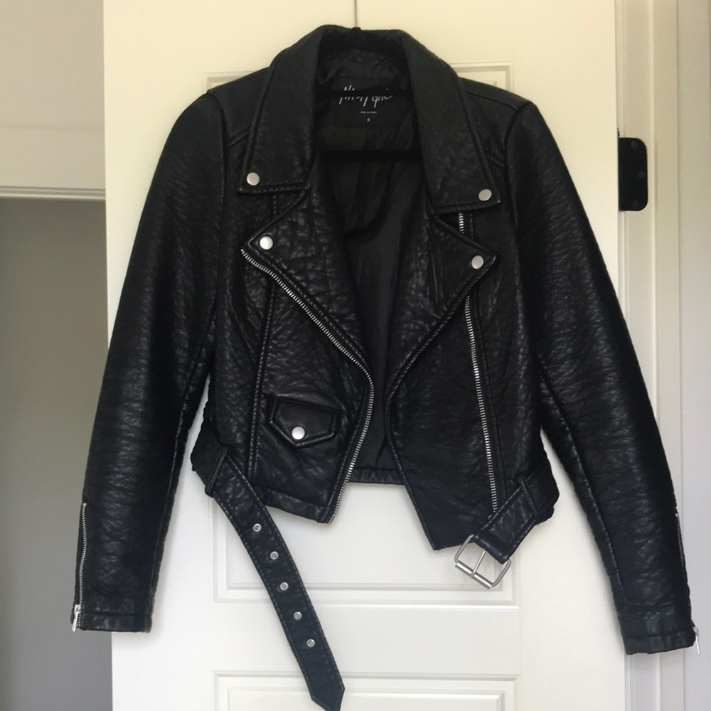 Nasty Gal Leather Jacket